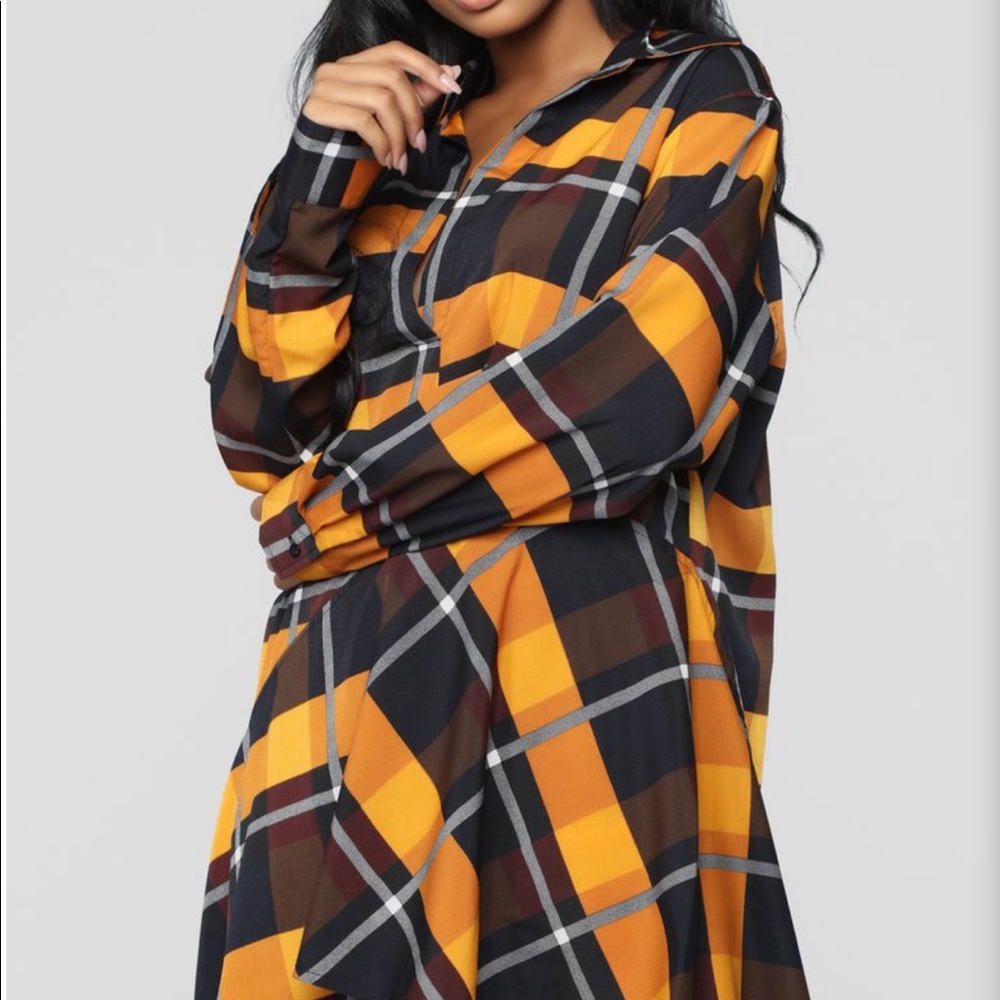Fashion Nova Flannel Top